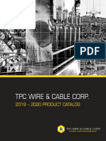 TPC Wire & Cable Corp.: 2019 - 2020 PRODUCT CATALOG