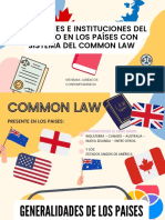 Las Fuentes E Instituciones Del Derecho en Los Países Con Sistema Del Common Law