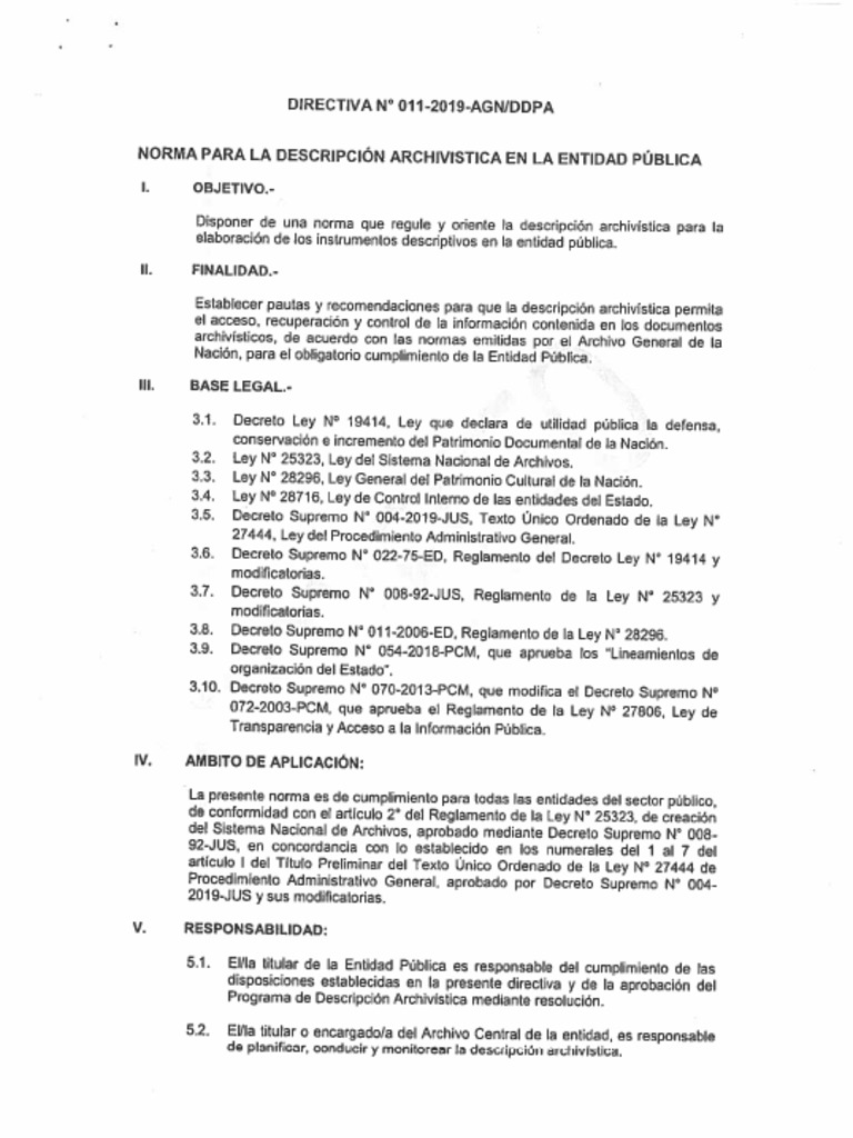 Proyectodirectiva 11 del 2019 agn ddpa pdf