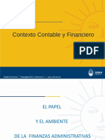 Presentacion de EL PAPEL Y EL AMBIENTE DE LAS FINANZAS ADMINISTRATIVAS