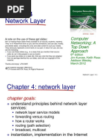 Network Layer: Computer Networking: A Top Down Approach