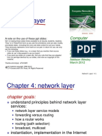 Network Layer: Computer Networking: A Top Down Approach