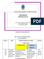 Rancangan Pelajaran Tahunan Geografi Tingkat 3