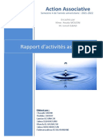 Rapport D'activités de La Compagne de Sensibilisat - 230407 - 221212