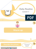 Daily Routine (1 - 1)