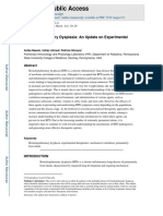 Bronchopulmonary Dysplasia An Update On Experimental Therapeutics