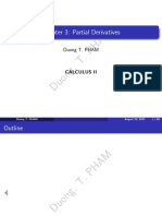 T. Pham: Chapter 3: Partial Derivatives