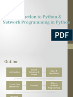 Introduction To Python & Network Programming in Python