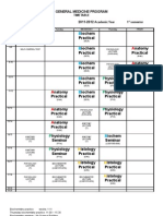 GRP7 Timetable