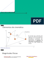 Cinemática y Movimiento Rectilíneo