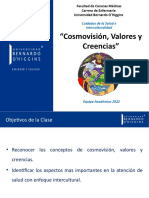 "Cosmovisión, Valores y Creencias": Cuidados de La Salud e Interculturalidad