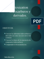 Intoxicación hidrocarburos y derivados: efectos y riesgos