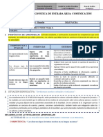 Evaluacion Diagnóstica L.M. Vi Ciclo