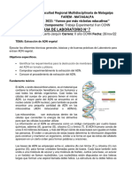 Laboratorio 7 Trab Exp II Extraccion ADN