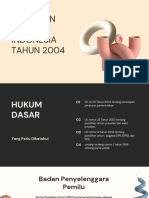 Pemilihan Umum Indonesia TAHUN 2004: Andrian Agustiansyah