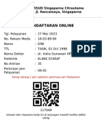 RSUD Singaparna Citrautama Pendaftaran Online