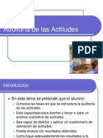 Tema 6 Auditoria de Actitudes I