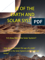 Age of The Earth and Solar System