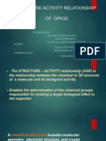 Structure Activity Relationship of Opioid