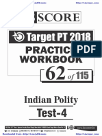 Test - 62 - Indian Polity - Test-4