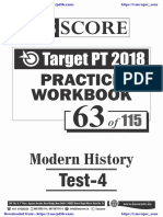 Test - 63 - Modern History - Test-4