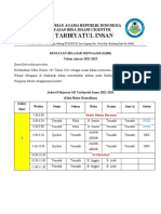 Jadwal KBM Ramadhan 2023