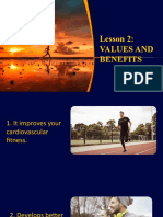 Lesson 2: Top 8 Values and Benefits of Exercise