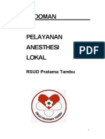 PEDOMAN Pel. ANESTESI LOKAL