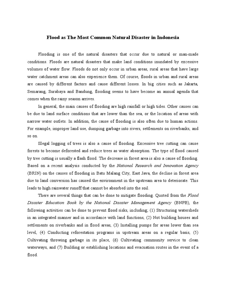 Report Text Example