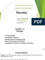 SPUR Porosity Lecture