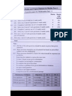 Specimen Maths 1 ANS