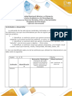 Descripción Del Sujeto (Aumento de Frecuencia Cardiaca, Sudoración en Manos, Contracciones Musculares Qué Reacciones Se Observan