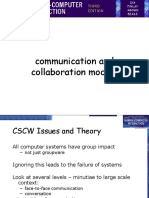 Communication and Collaboration Models