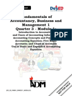 Fundamentals of AccountancyBusiness and Management 1