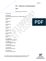 MOCK CLAT - 12 (Answer and Explanation) : Section-I: English Usage