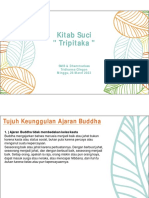 Kitab Suci " Tripitaka ": SMB & Dhammaclass Tridharma Cilegon Minggu, 26 Maret 2023