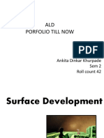 ALD Porfolio Till Now: Ankita Dinkar Khurpade Sem 2 Roll Count 42