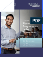 Brochure Especializacion Planeamiento Programacion