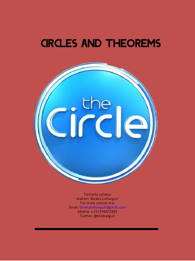 The Circle Third Edition Pdf Circle Triangle