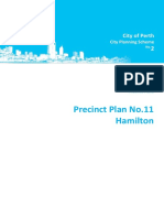 Precinct Plan No.11 Hamilton: City of Perth