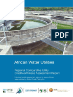 African Water Utilities: Regional Comparative Utility Creditworthiness Assessment Report