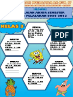 Jadwal PAS Kelas 3