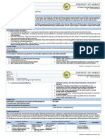 Outcomes-based Teaching Learning Plan (OBTL Plan) for Pharmacy Dispensing Course