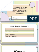 Contoh Kasus Teori Ramona T Mercer: Kelompok 3