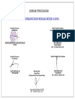 Lembar Pengesahan Tanda Tangan A4