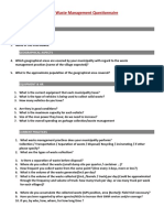 Solid Waste Management Assessment Tool