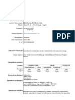 Curriculum - Silvia