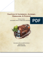 Crafting & Gathering: Alchemy, Herbalism, & Poisons