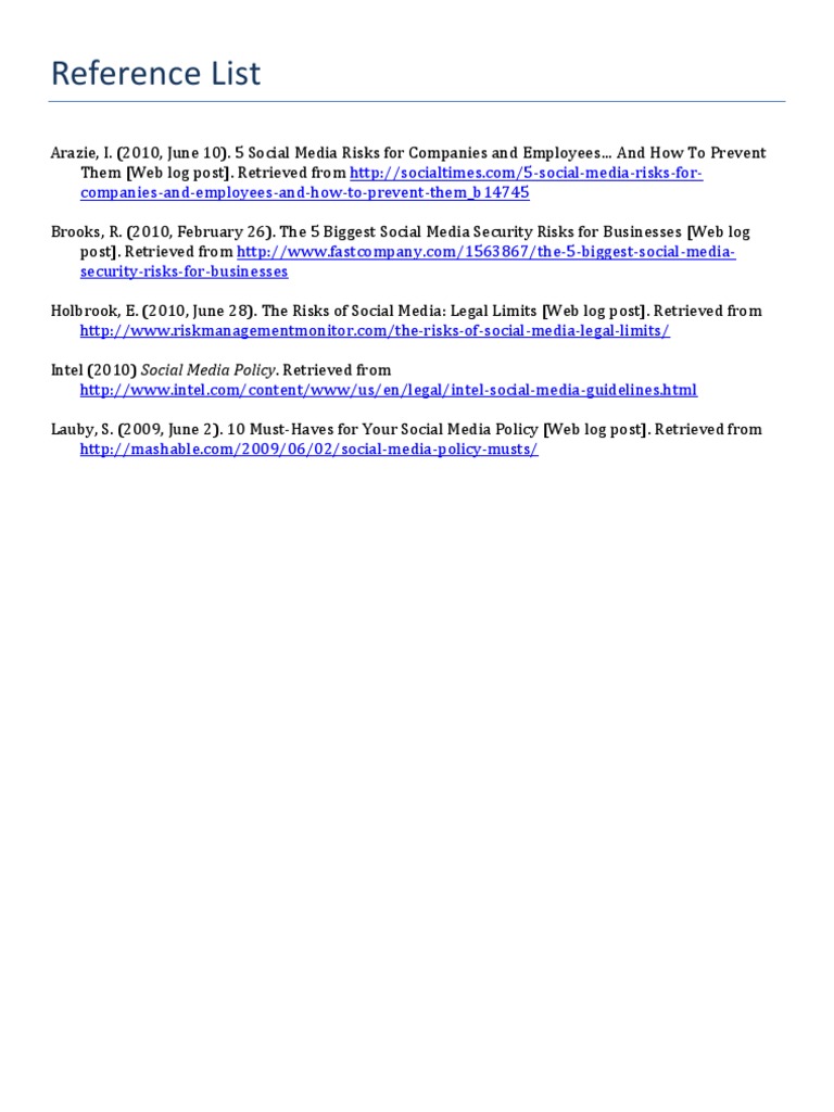 Blog4 References | PDF