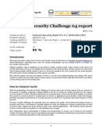 PSC64 Report - Outpost Security Suite Pro 9.1.4643.690.1951